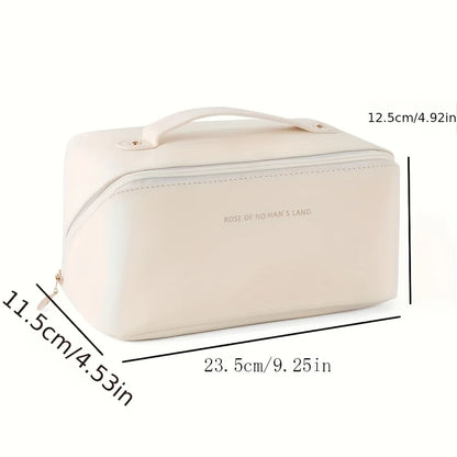 Luxury Travel Makeup Bag – Compact Organizer for All Your Beauty Essentials