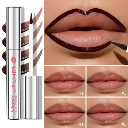 All-Day Lip Contour: Waterproof Peel-Off Tattoo Tint for Fuller, Defined Lips