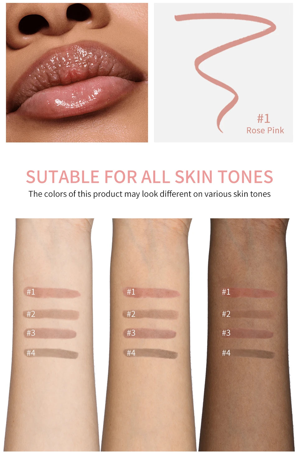 All-Day Lip Contour: Waterproof Peel-Off Tattoo Tint for Fuller, Defined Lips